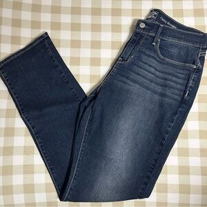 Signature by Levi Strauss Gold Dark Blue Curvy Washed Women's Jeans Size 12